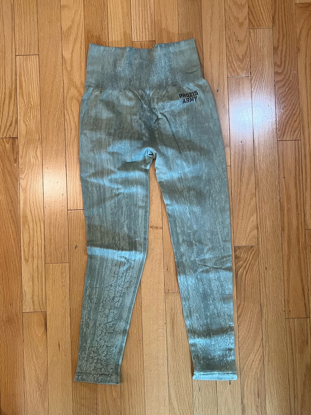 Prozis Army Olive Green Tie-Dye leggings
